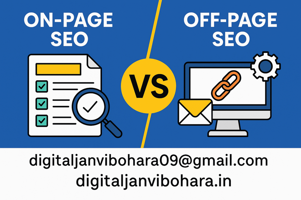 On-Page SEO vs Off-Page SEO