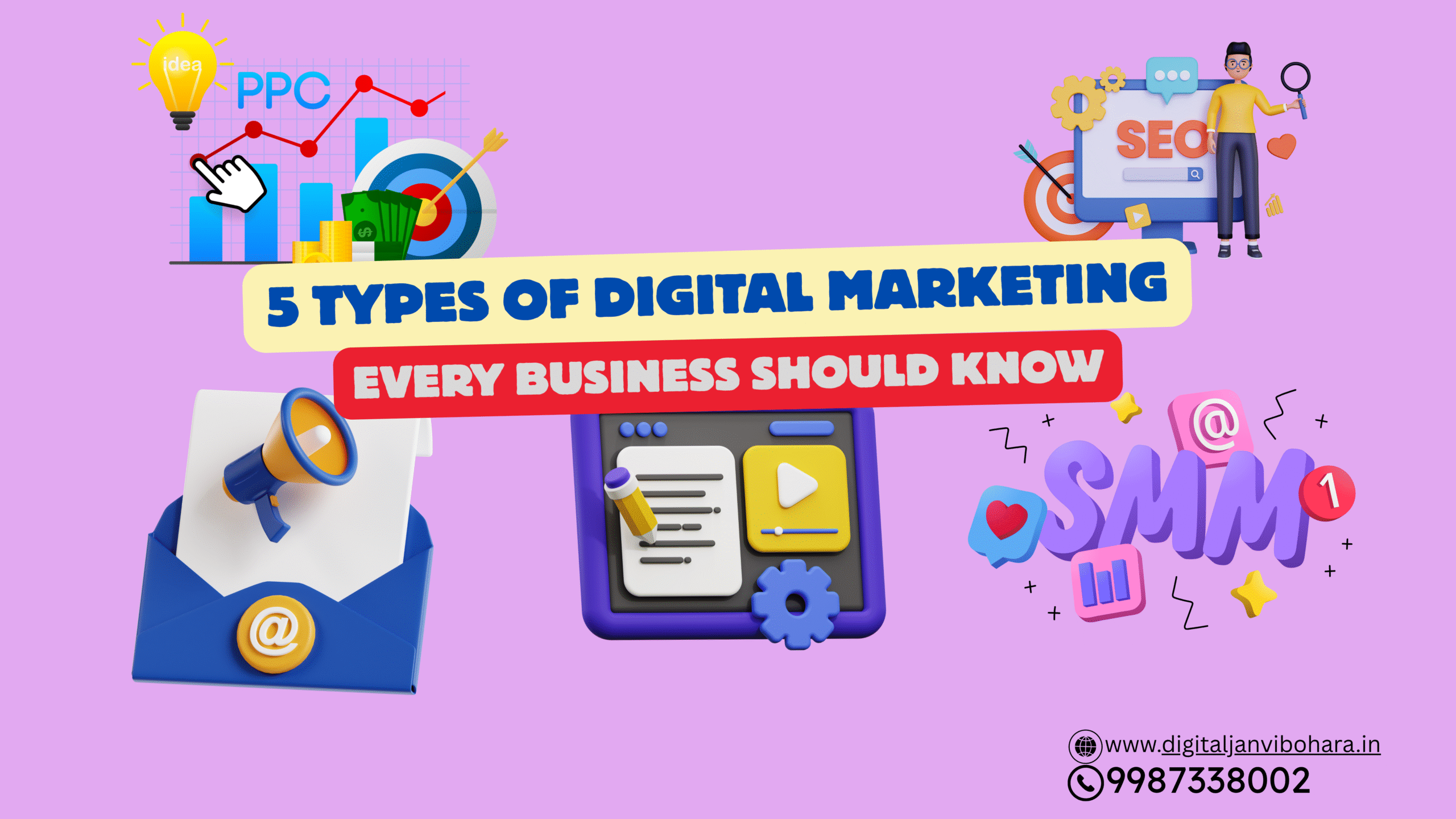 5 Types of Digital Marketing Every Business Should Know