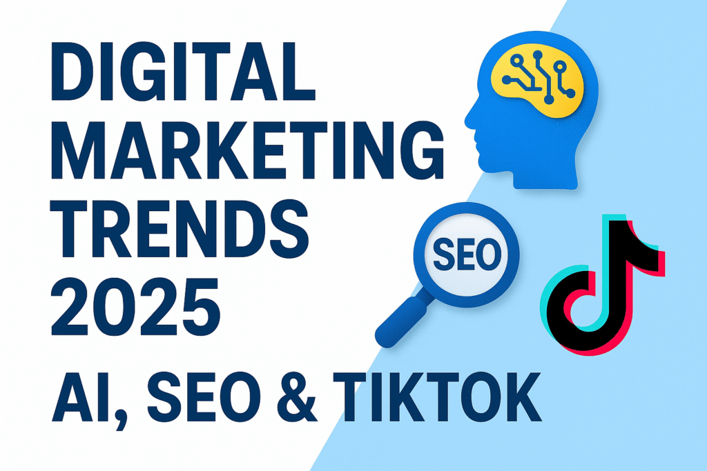 Digital Marketing Trends 2025 AI SEO and TikTok